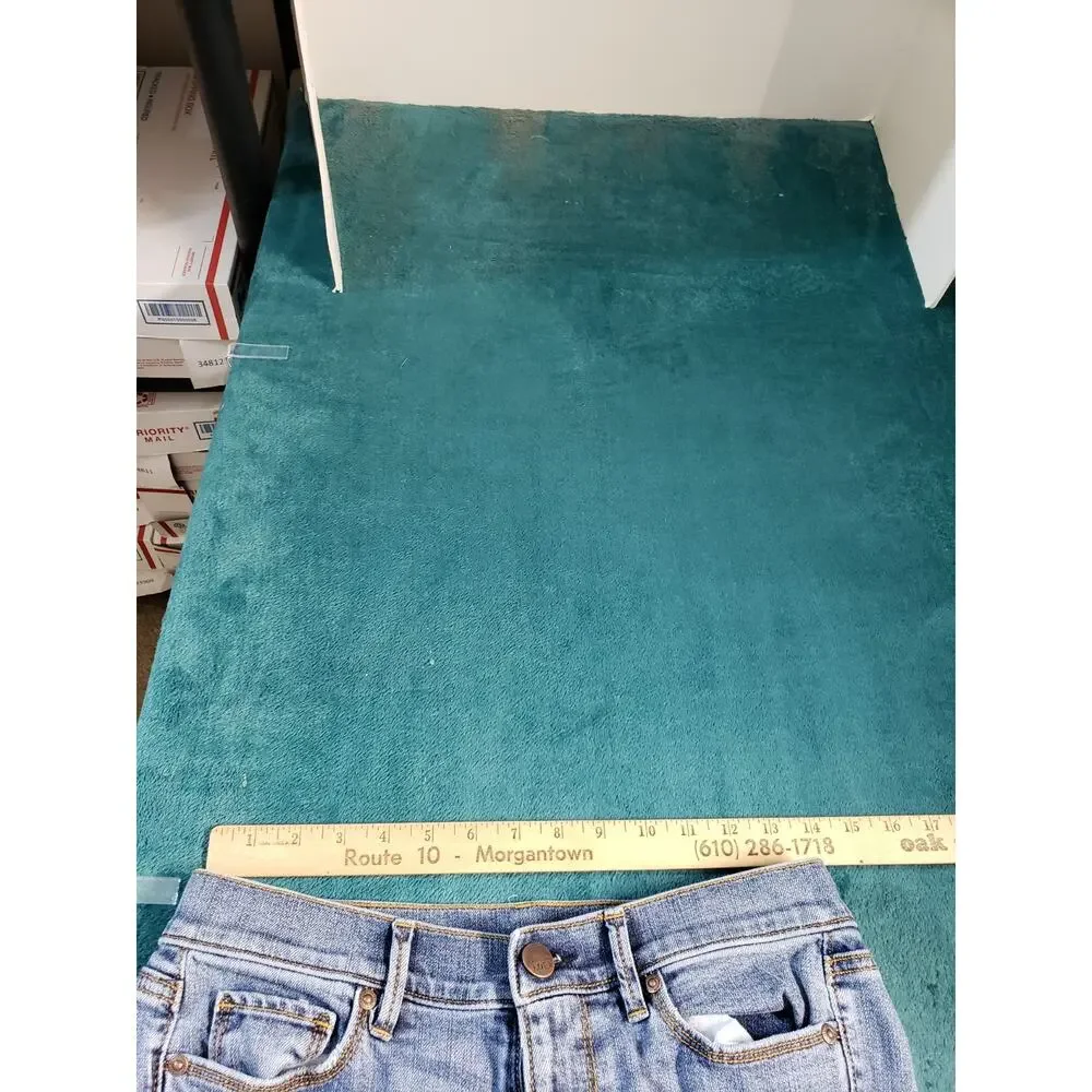 Loft Jeans Size 2 Petite Women Blue Pants Denim Stretch Mid Rise Modern Cropped